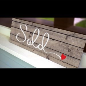 Sold items past this point